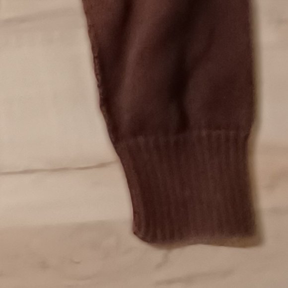 Sweater jacket American Rag, Men's, Brown with zipper -size l- - Picture 5 of 6